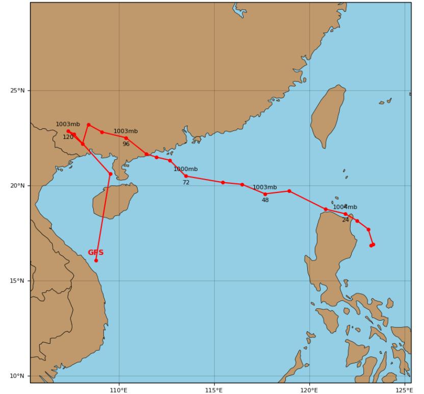 最新台风实时路径走势分析